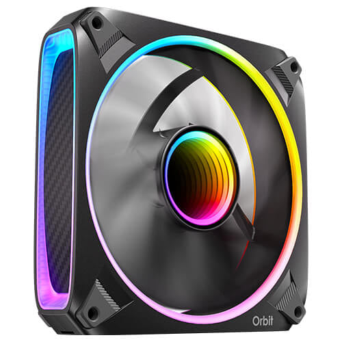 Antec Orbit 120 ARGB FAN Computer case 12 cm Black
