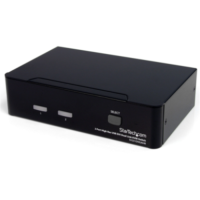 StarTech.com 2 Port Professional USB DisplayPort KVM Switch with Audio
