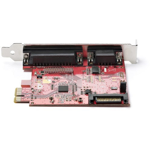 StarTech.com PCIe Card with Serial and Parallel Port - PCI Express Combo Adapter Card with 1x DB25 Parallel Port & 1x RS232 Serial Port - Expansion/Controller Card - PCIe Printer Card