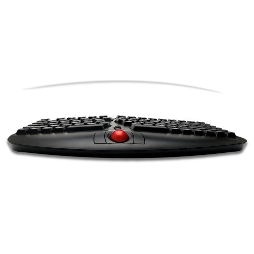 Adesso Tru-Form Media 3150 - 2.4 GHz Wireless Ergo Trackball Keyboard