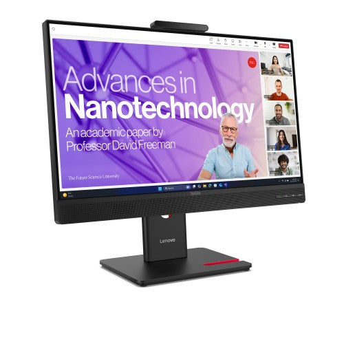Lenovo ThinkVision T27QD-4v computer monitor 68.6 cm (27") 2560 x 1440 pixels Wide Quad HD LED Black