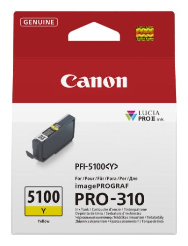 Canon 6955C001/PFI-5100Y Ink cartridge yellow 551 Photos for Canon IPF PRO-310