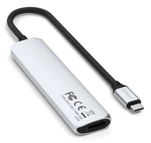 Satechi ST-P6SS interface hub USB Type-C 10000 Mbit/s Silver
