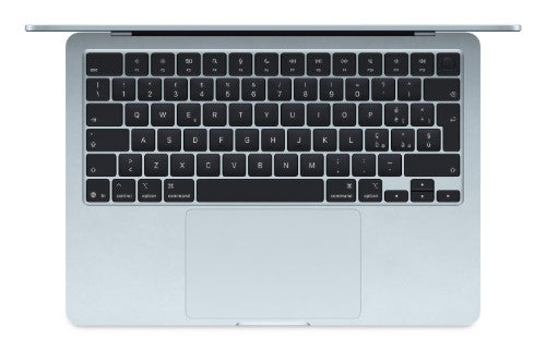 Apple MacBook Air 13-inch : M4 chip with 10-core CPU and 10-core GPU, 24GB, 512GB SSD - Sky Blue