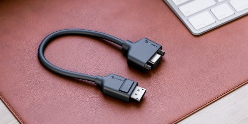 ALOGIC EL2DPVGA-ADP video cable adapter 0.2 m DisplayPort VGA (D-Sub) Black