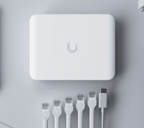 Ubiquiti UniFi Flex Mini 2.5G Managed 2.5G Ethernet (100/1000/2500) Power over Ethernet (PoE) Desktop White
