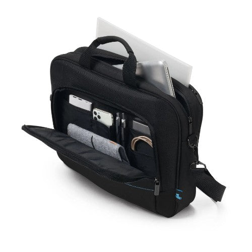 DICOTA D3250803 laptop case 35.6 cm (14") Briefcase Black