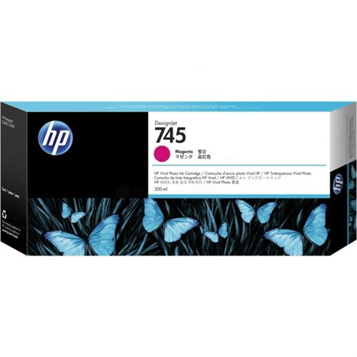 HP F9K01A/745 Ink cartridge magenta 300ml for HP DesignJet Z 2600
