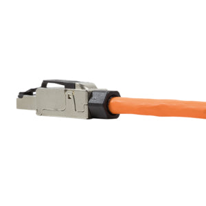 LogiLink MP0040 wire connector RJ-45 Black, Metallic