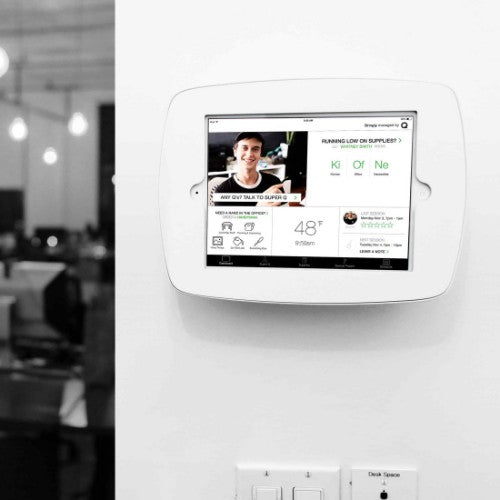 Bouncepad Original Vesa | Apple iPad 10th Gen 10.9 (2022) | White | Covered Front Camera and Home Button