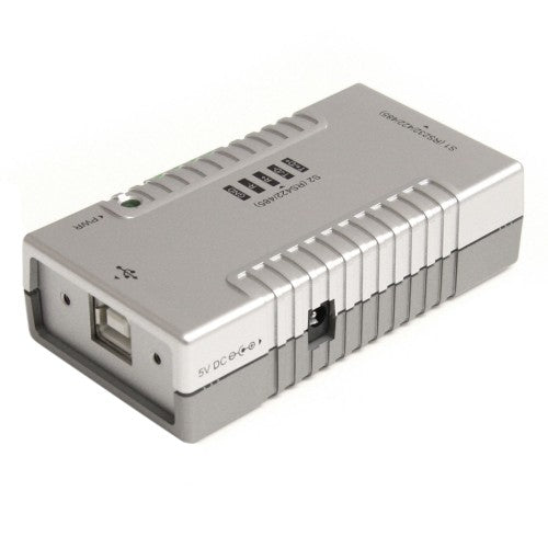 StarTech.com 2 Port USB to RS232 RS422 RS485 Serial Adapter with COM Retention