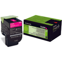 Lexmark 70C20M0/702M Toner-kit magenta return program, 1K pages ISO/IEC 19798 for Lexmark CS 310/510