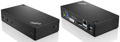 Lenovo 40A70045IT laptop dock/port replicator Wired USB 3.2 Gen 1 (3.1 Gen 1) Type-B Black