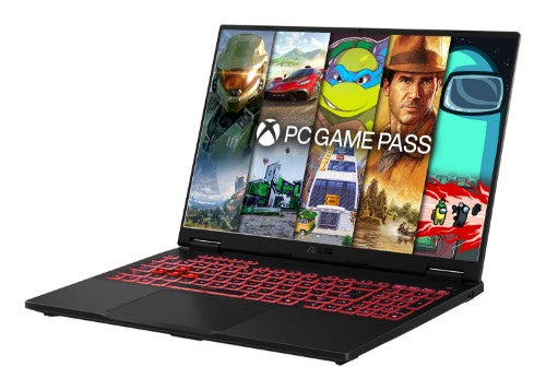 ASUS TUF Gaming A16 FA608PM-RV009W AMD Ryzen™ 9 8940HX Laptop 40.6 cm (16") WUXGA 16 GB DDR5-SDRAM 1 TB SSD NVIDIA GeForce RTX 5060 Wi-Fi 6E (802.11ax) Windows 11 Home Grey
