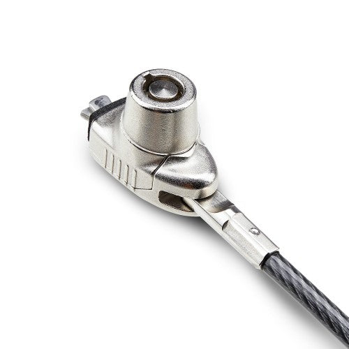 StarTech.com Slim Lock Noble Wedge® Slot Compatible, 5ft (1.5m) Locking Cable, Desk Anti-Theft Security For Laptop/Notebook, Cut-Resistant Steel Cable, Keyed Lock