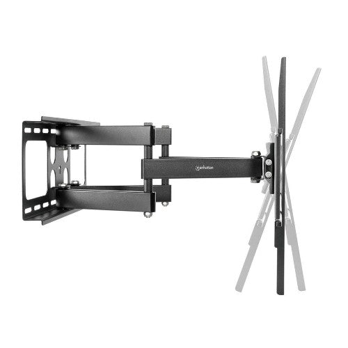 Manhattan Outdoor Wall Mount for TV & Monitors (Full Motion), For screens 37" to 65", VESA compatability: all between 200x200mm and 600x400mm - check the dimensions of the four mounting holes on back of screen to ensure it fits, Max 50kg, Weatherprood, Br