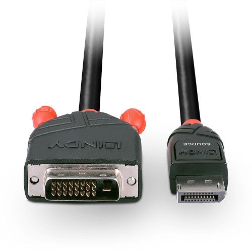 Lindy 3m DisplayPort to DVI Cable