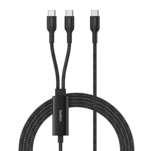 Belkin CAC004HQ1.5MBK USB cable USB 2.0 1.5 m USB C 2 x USB C Black