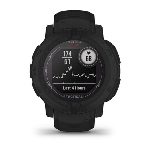 Garmin Instinct 2 Solar Tactical Edition 2.29 cm (0.9") MIP 45 mm Digital 176 x 176 pixels Black GPS (satellite)