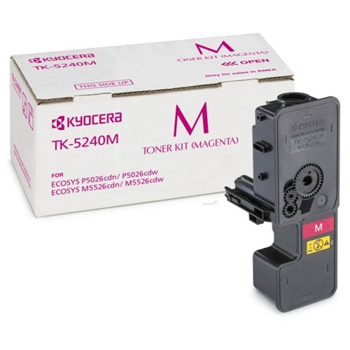 Kyocera 1T02R7BNL0/TK-5240M Toner-kit magenta, 3K pages ISO/IEC 19798 for Kyocera M 5526