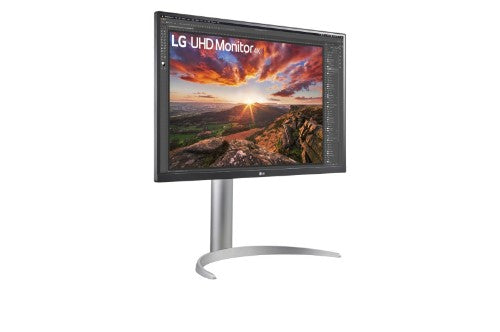 LG 27UP85NP-W computer monitor 68.6 cm (27") 3840 x 2160 pixels 4K Ultra HD LED Silver