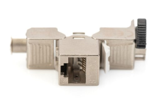 Digitus CAT 6A Keystone module, shielded with intelligent cable manager, set (24 pieces)
