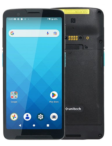 Unitech EA660 (3rd Gen) handheld mobile computer 15.2 cm (6") 2160 x 1080 pixels Touchscreen 270 g Black