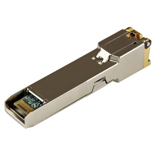 StarTech.com Cisco GLC-T Compatible SFP Transceiver Module - 1000BASE-T - 10 Pack~Cisco GLC-T Compatible SFP Module (10 Pack) - 1000BASE-T - SFP to RJ45 Cat6/Cat5e - 1GE Gigabit Ethernet SFP - RJ-45 100m - Cisco Firepower, ASR920, IE2000