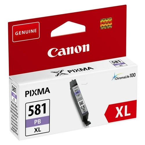 Canon 2053C001/CLI-581PBXL Ink cartridge blue high-capacity, 4.71K pages ISO/IEC 19752 505 Photos 8.3ml for Canon Pixma TS 8150
