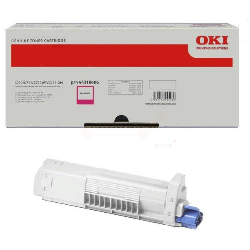 OKI 44318606 Toner magenta, 11.5K pages ISO/IEC 19798 for OKI C 710/711/711 WT
