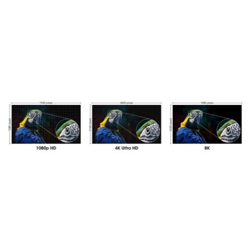 Manhattan HDMI 8K@60Hz Cable with Ethernet, 3m, Certified, Suitable for ALL 8K, 4K & 1080p/HD uses - when upgrading now or have it ready for when you need it, Male to Male, Black, 4K@120Hz, Lifetime Warranty, Ultra High Speed