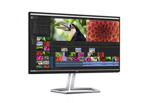 DELL S Series S2418HN LED display 60.5 cm (23.8") 1920 x 1080 pixels Full HD Black, Silver