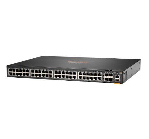 HPE Aruba Networking CX 6200F 48G 4SFP+ Managed L3 Gigabit Ethernet (10/100/1000) 1U Black