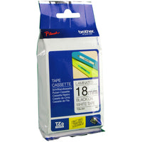 Brother TZE-241 DirectLabel black on white Laminat 18mm x 8m for Brother P-Touch TZ 3.5-18mm/36mm/6-18mm/6-24mm/6-36mm