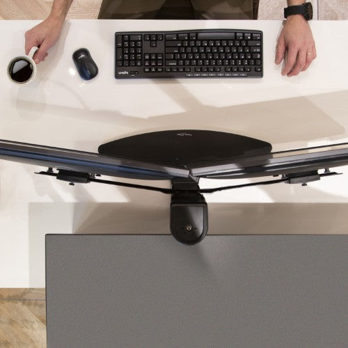 Ergotron Neo Flex Dual Monitor Lift Stand 62.2 cm (24.5") Desk Black