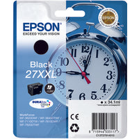 Epson C13T27914010/27XXL Ink cartridge black extra High-Capacity, 2.2K pages 34.1ml for Epson WF 3620