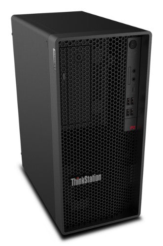Lenovo ThinkStation P2 Tower Intel® Core™ i7 i7-14700 16 GB DDR5-SDRAM 512 GB SSD NVIDIA T400 Windows 11 Pro Workstation Black