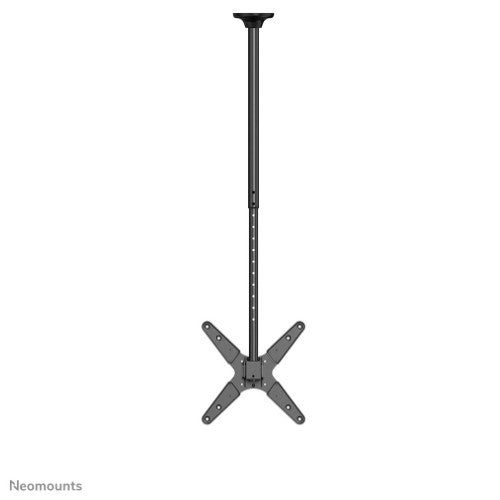 Neomounts FPMA-C340BLACK Monitor/TV mount ceiling 32-75" - h 106-156 cm