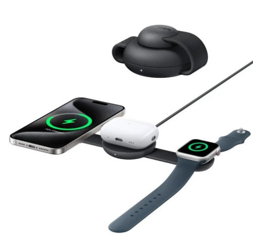 Anker B25M8H21 mobile device charger Headphones, Headset, Smartphone, Smartwatch White Wireless charging Fast charging Indoor