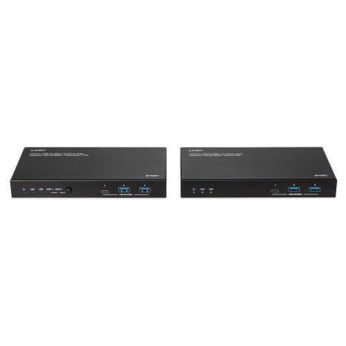 Lindy 100m Cat.6A 2 Host USB 3.2 Gen 1 & HDMI 4K60 HDBaseT Extender