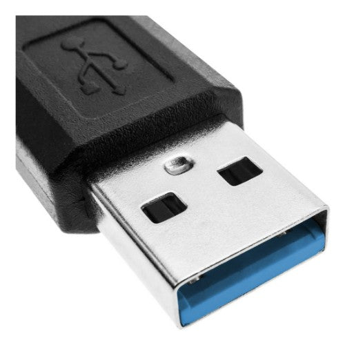 Techly ICUR3050G USB cable USB 3.2 Gen 1 (3.1 Gen 1) 5 m USB A Black