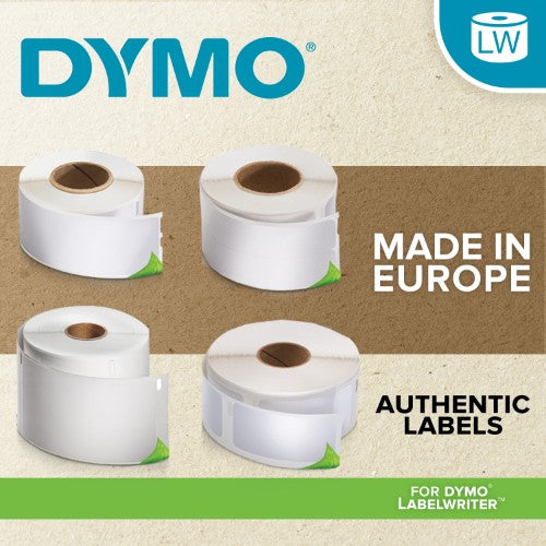 Dymo S0929100 DirectLabel-etikettes / Visiting-cards white 89mm x51mm for Dymo LW 550 60mm/60mm