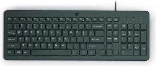 HP 150 WD KBD FR keyboard Universal USB Black
