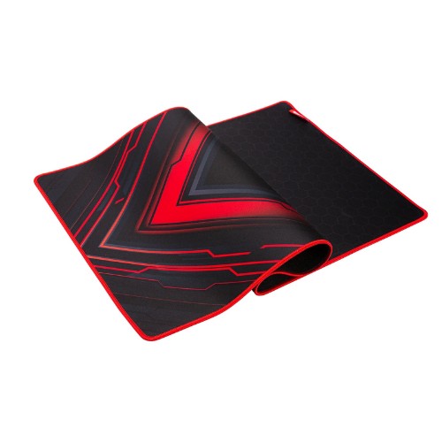 Marvo G48 Gaming Mouse Pad, X-Large 900x400x3mm, Soft Microfiber Surface for speed and control with Non-Slip Rubber Base and Stitched Edges, Black and Red Black, Red