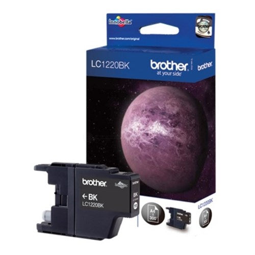 Brother LC-1220BK Ink cartridge black, 300 pages ISO/IEC 24711 for Brother DCP-J 525