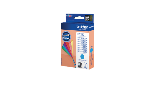 Brother LC-223C Ink cartridge cyan, 550 pages ISO/IEC 24711 5.9ml for Brother DCP-J 562/MFC-J 4420/MFC-J 5320