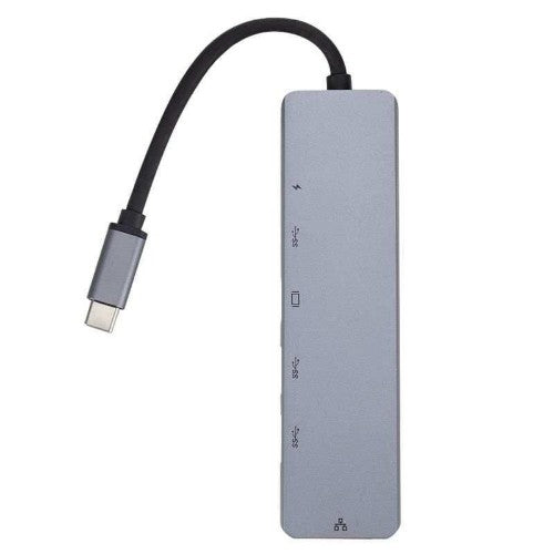eSTUFF ES623012 laptop dock/port replicator USB 3.2 Gen 1 (3.1 Gen 1) Type-C Grey