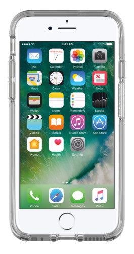OtterBox Symmetry Clear Series for Apple iPhone SE (2nd gen)/8/7, transparent