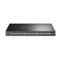 TP-Link JetStream 48-Port Gigabit and 4-Port 10GE SFP+ L2+ Managed Switch with 48-Port PoE+