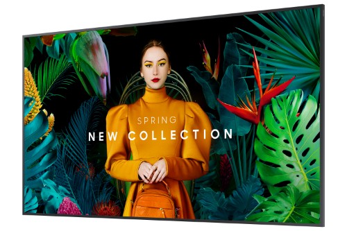 Samsung QH65C Digital signage flat panel 165.1 cm (65") LCD Wi-Fi 700 cd/m² 4K Ultra HD Black Tizen 24/7